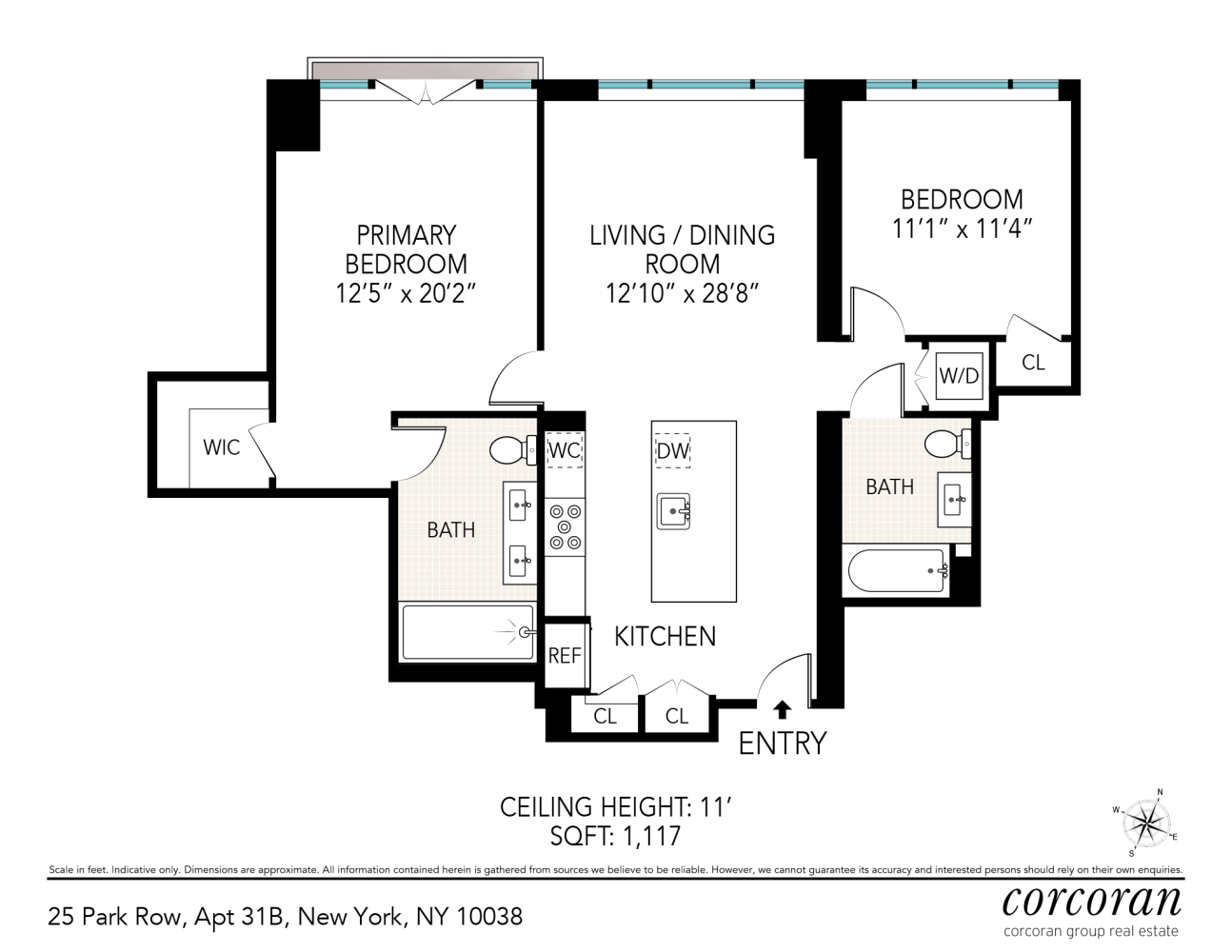 25 Park Row, #31B