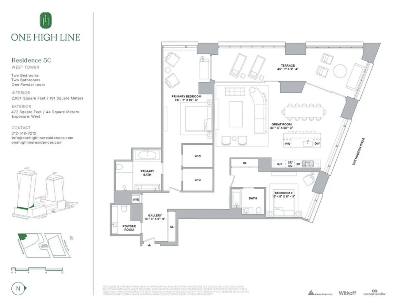 500 West 18th Street W5C Chelsea New York NY 10011