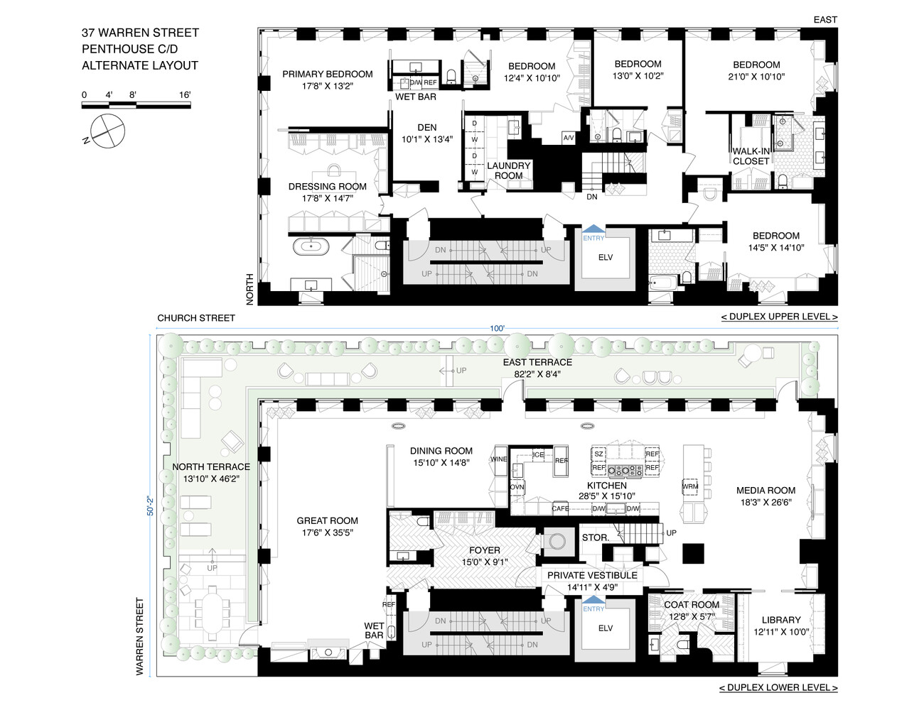 37 Warren Street Tribeca New York NY 10007