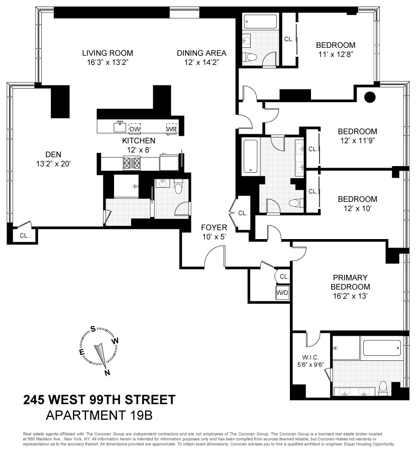 245 West 99th Street 19B Upper West Side New York NY 10025