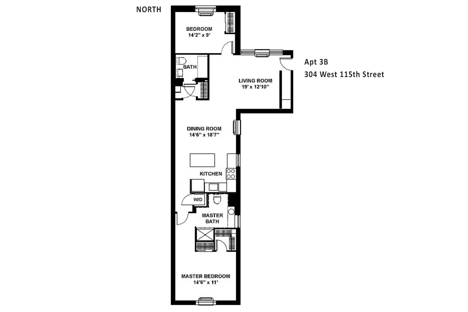 304 West 115th Street, #3B