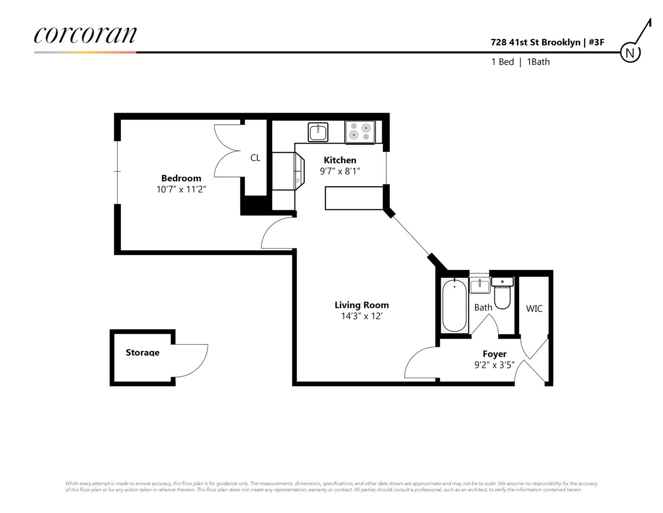 728 41st Street 3F Sunset Park Brooklyn NY 11232
