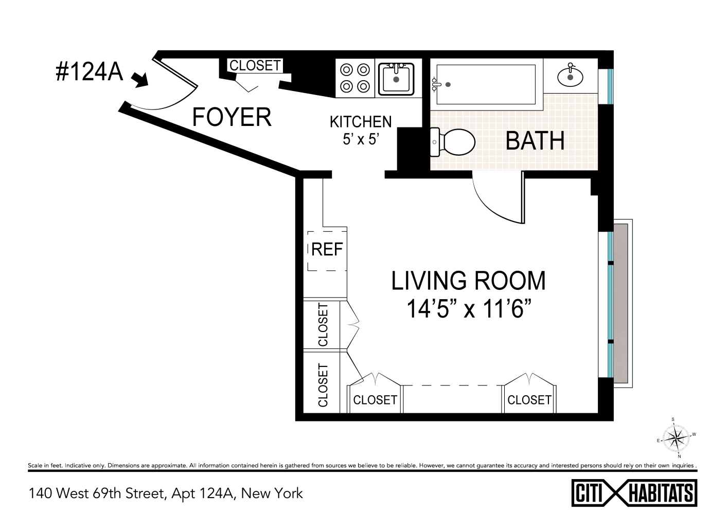 140 West 69th Street 124A Lincoln Square New York NY 10023