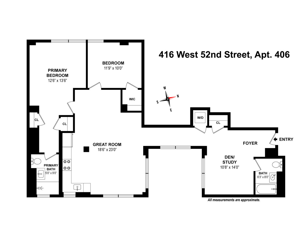 416 West 52nd Street Clinton New York NY 10019