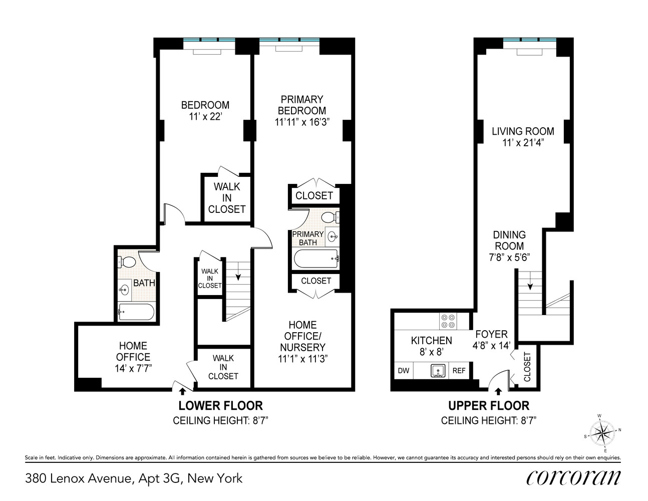 380 Lenox Avenue 3G West Harlem New York NY 10027