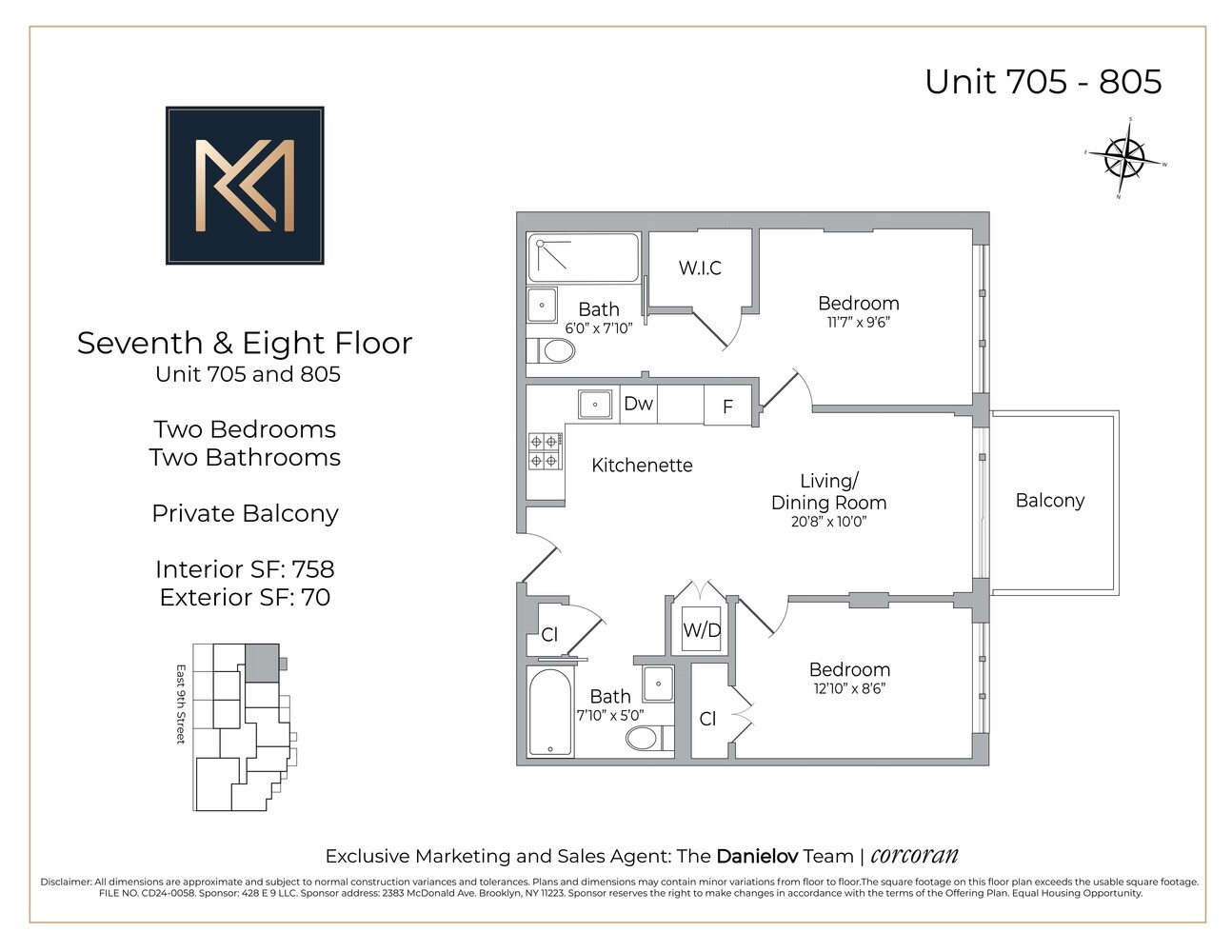 428 East 9th Street 705 Kensington Brooklyn NY 11218