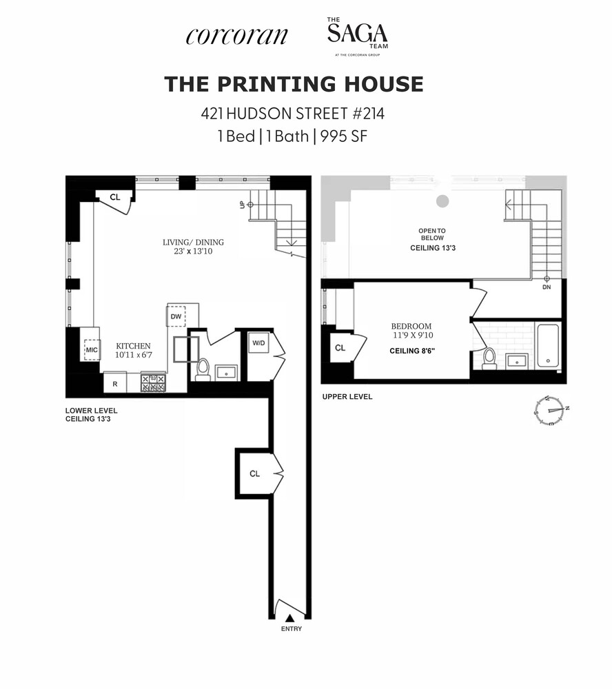 421 Hudson Street 214 W. Greenwich Village New York NY 10014