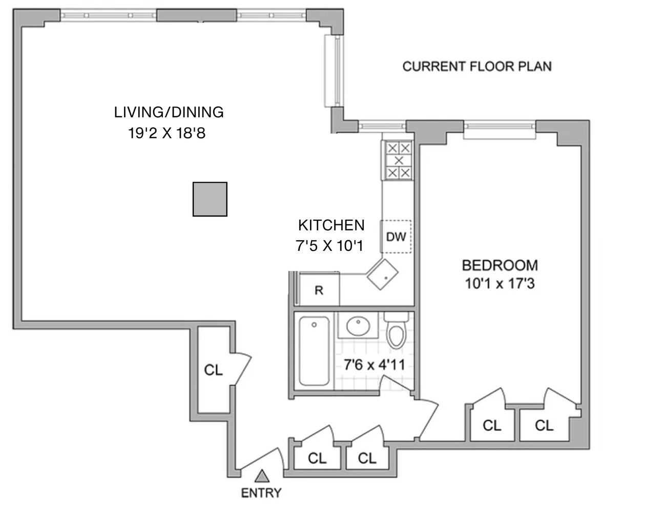 361 Clinton Avenue 3A Clinton Hill Brooklyn NY 11238
