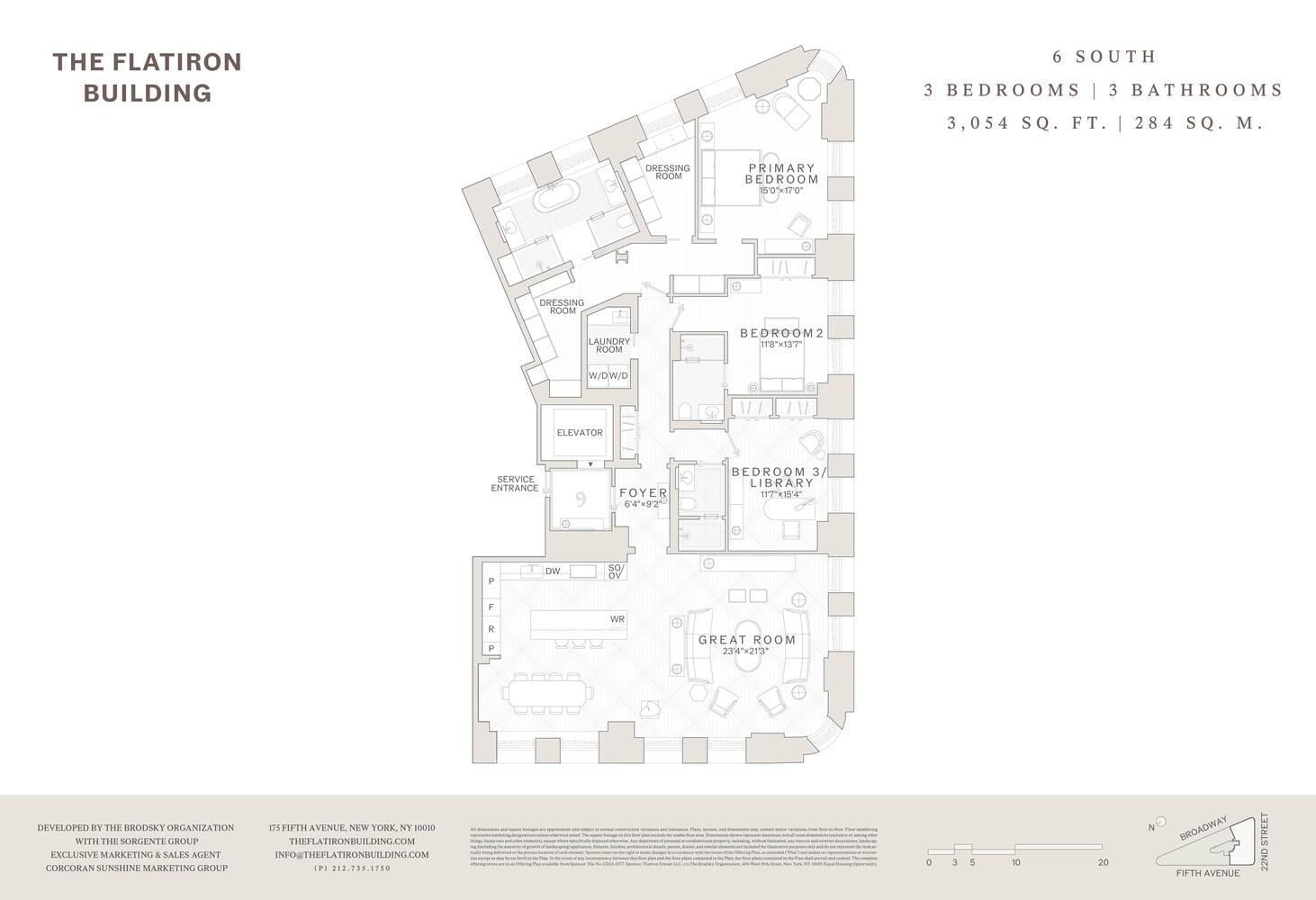 175 Fifth Avenue 6SOUTH Flatiron District New York NY 10010