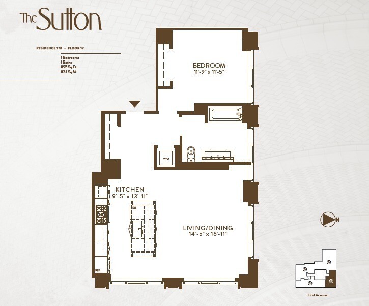 959 First Avenue 17B Turtle Bay New York NY 10022