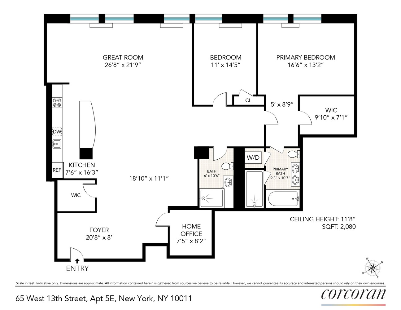 65 West 13th Street 5E Greenwich Village New York NY 10011