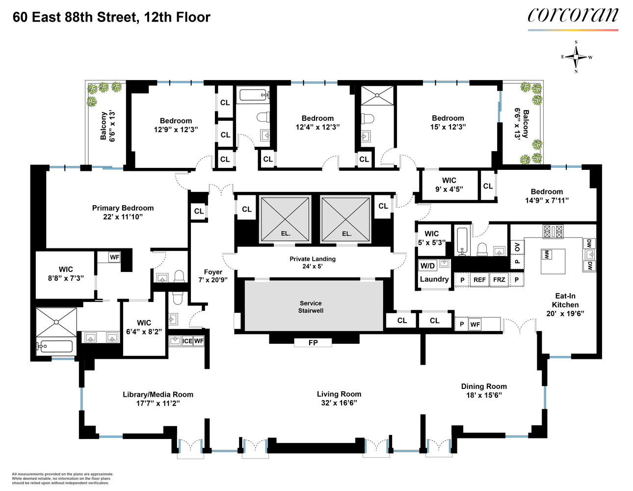60 East 88th Street 14 Carnegie Hill New York NY 10128