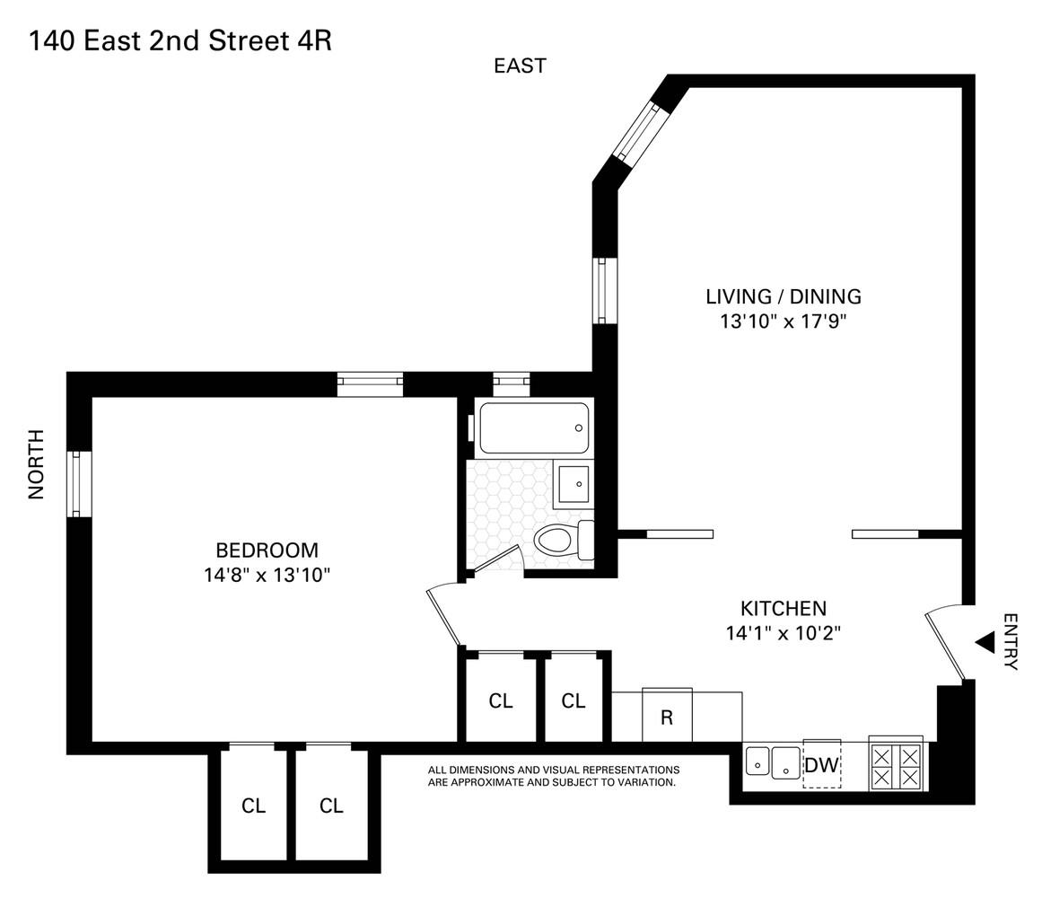 140 East 2nd Street 4R Windsor Terrace Brooklyn NY 11218