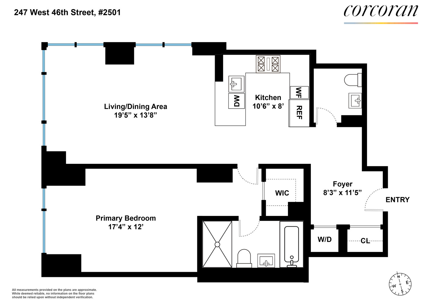 247 West 46th Street 2501 Midtown West New York NY 10036