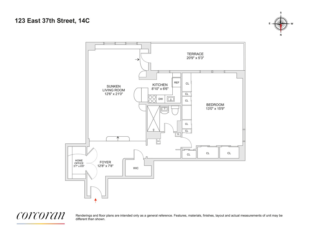 123 East 37th Street 14C Murray Hill New York NY 10016