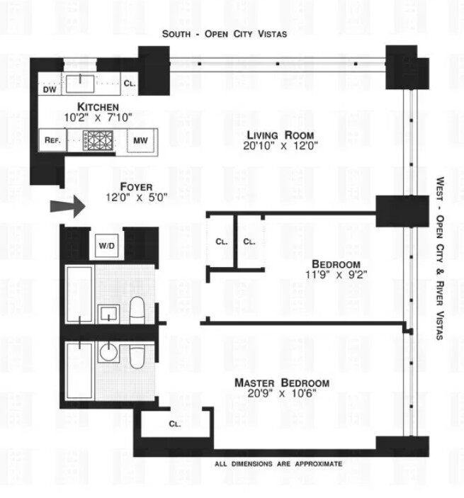 322 West 57th Street 30T Clinton New York NY 10019