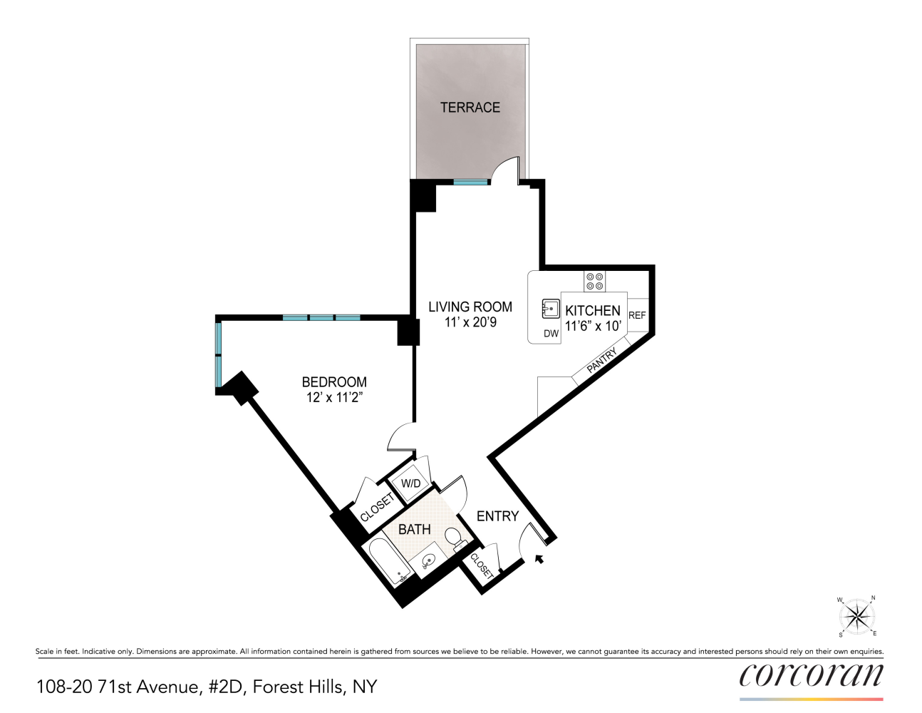108-20 71st Avenue 2D Forest Hills Queens NY 11375