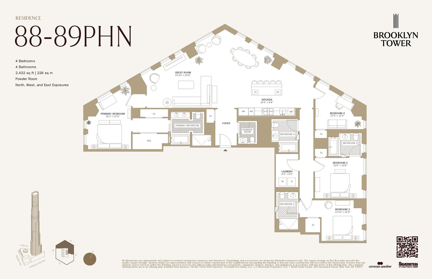 85 Fleet Street 88PHN Downtown Brooklyn NY 11201