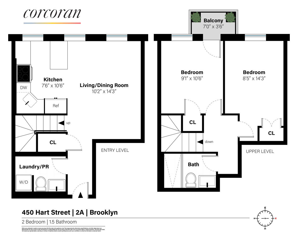 450 Hart Street 2A Bedford Stuyvesant Brooklyn NY 11221