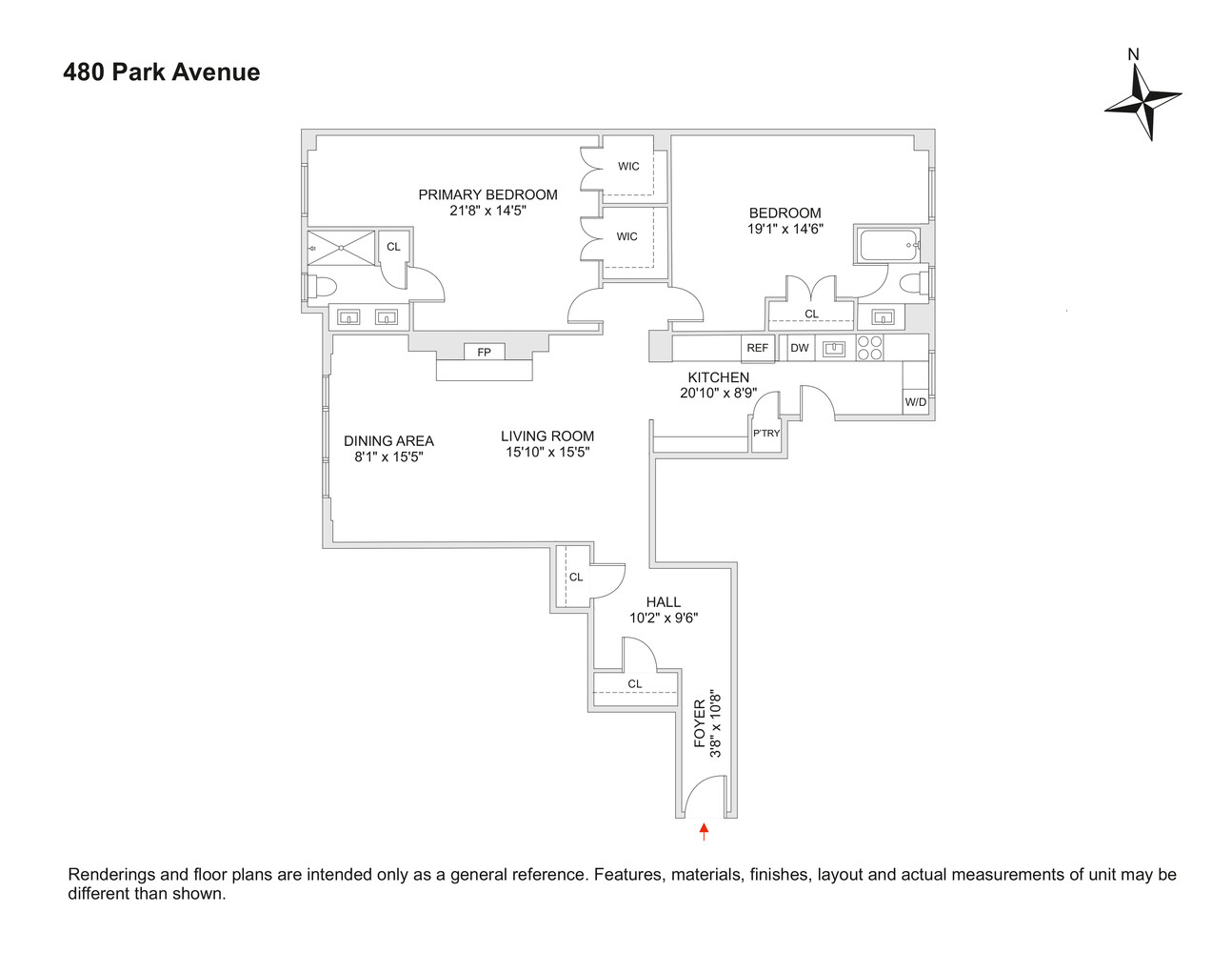 480 Park Avenue 10D Midtown East New York NY 10022