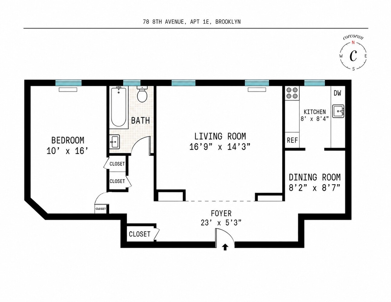 78 8th Avenue 1E Park Slope Brooklyn NY 11215