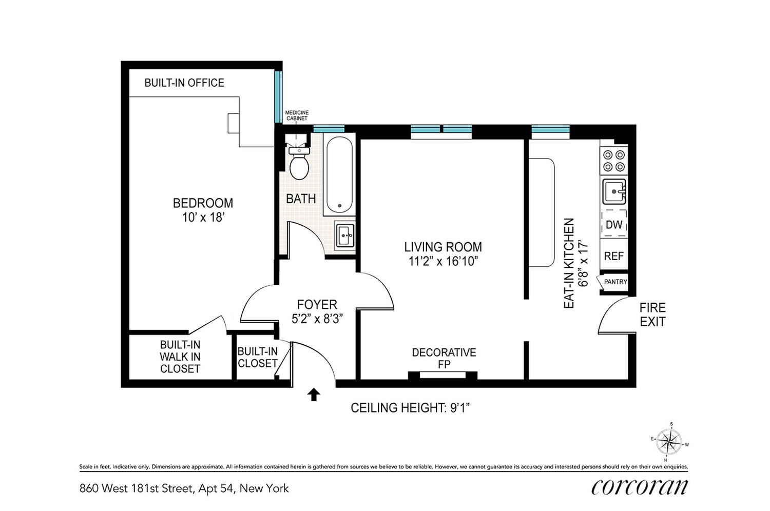 860 West 181st Street 54 Hudson Heights New York NY 10033