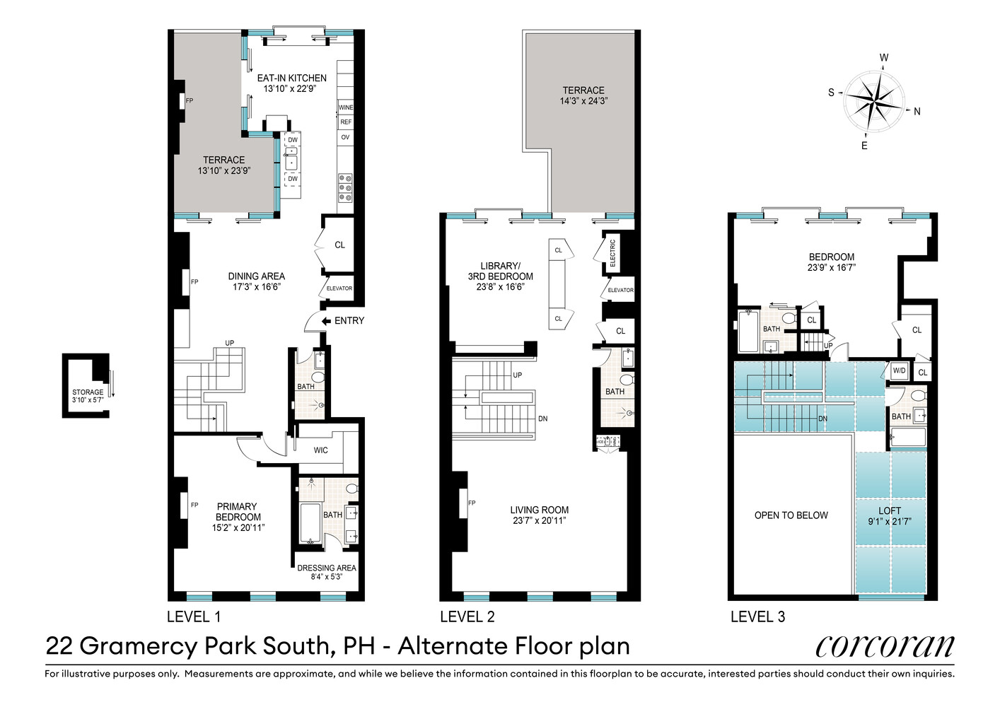 22 Gramercy Park South PH Gramercy Park New York NY 10003