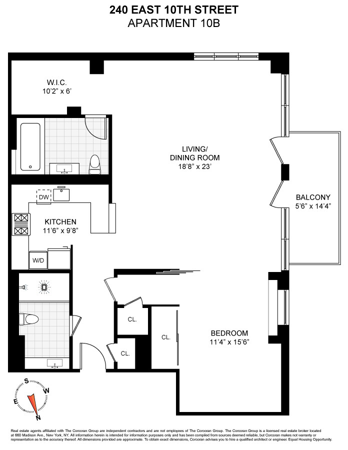 240 East 10th Street 10B E. Greenwich Village New York NY 10003