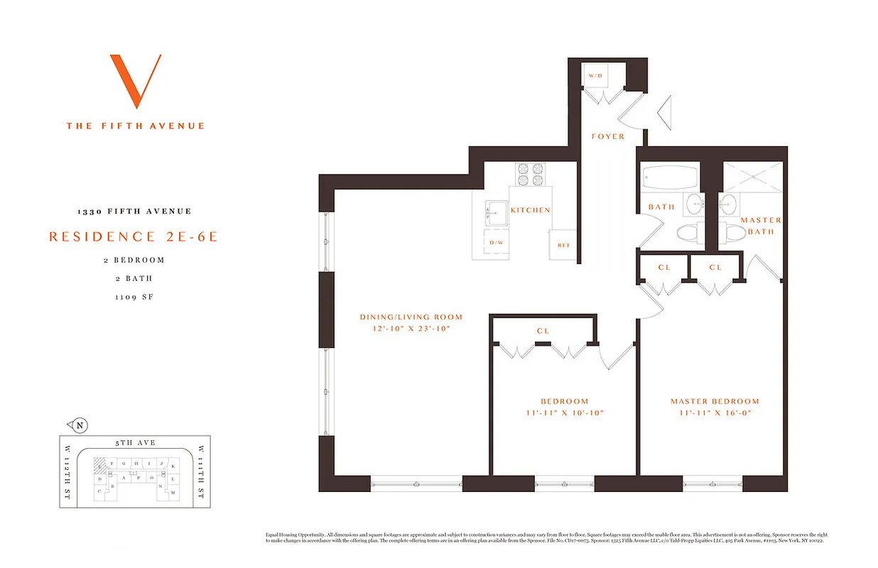 1330 Fifth Avenue 6E West Harlem New York NY 10026