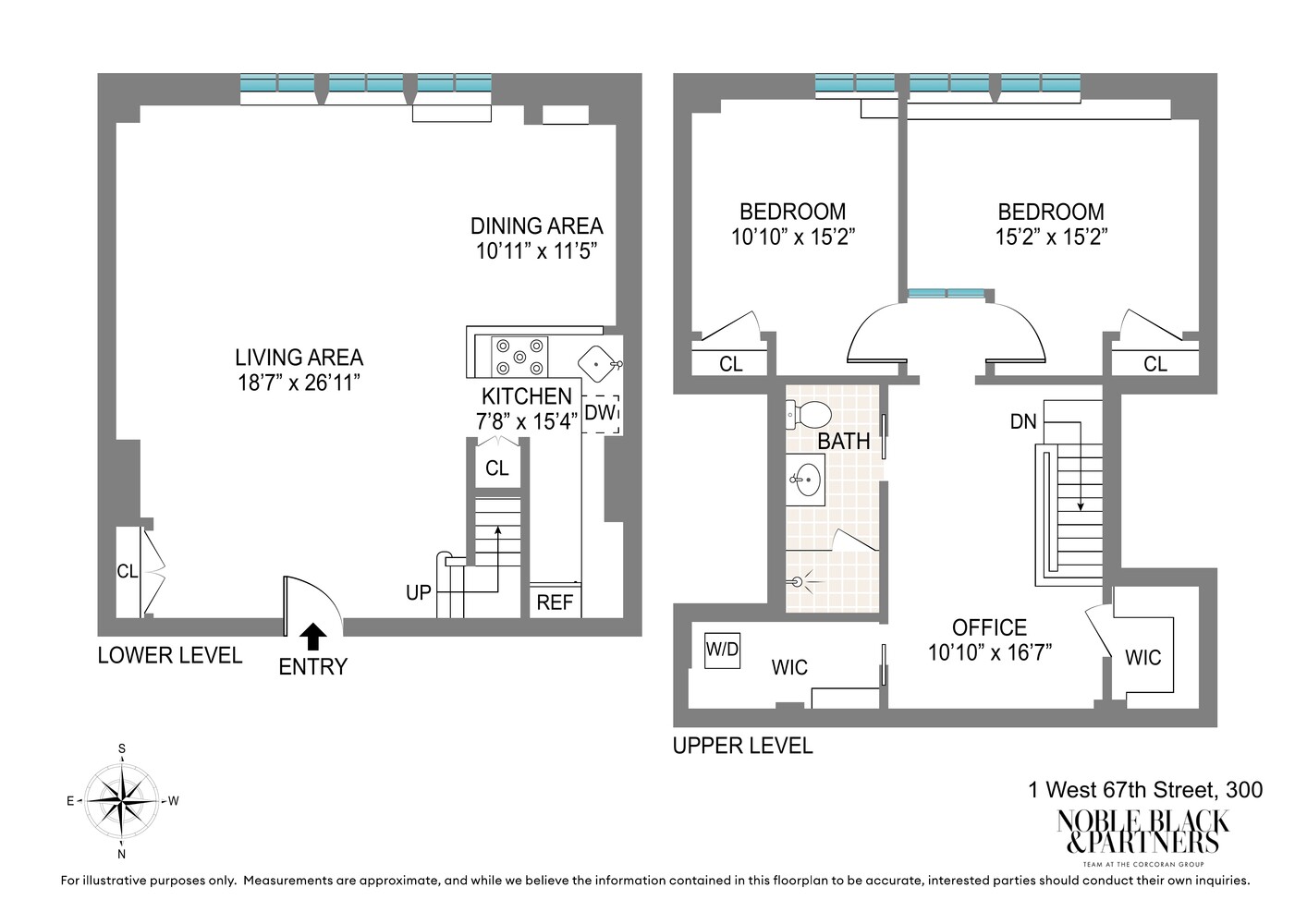 1 West 67th Street 300 Central Park West New York NY 10023