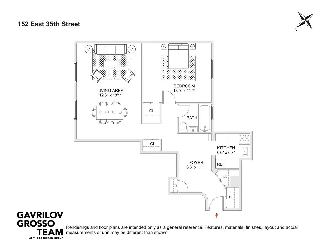 152 East 35th Street 5C Murray Hill New York NY 10016