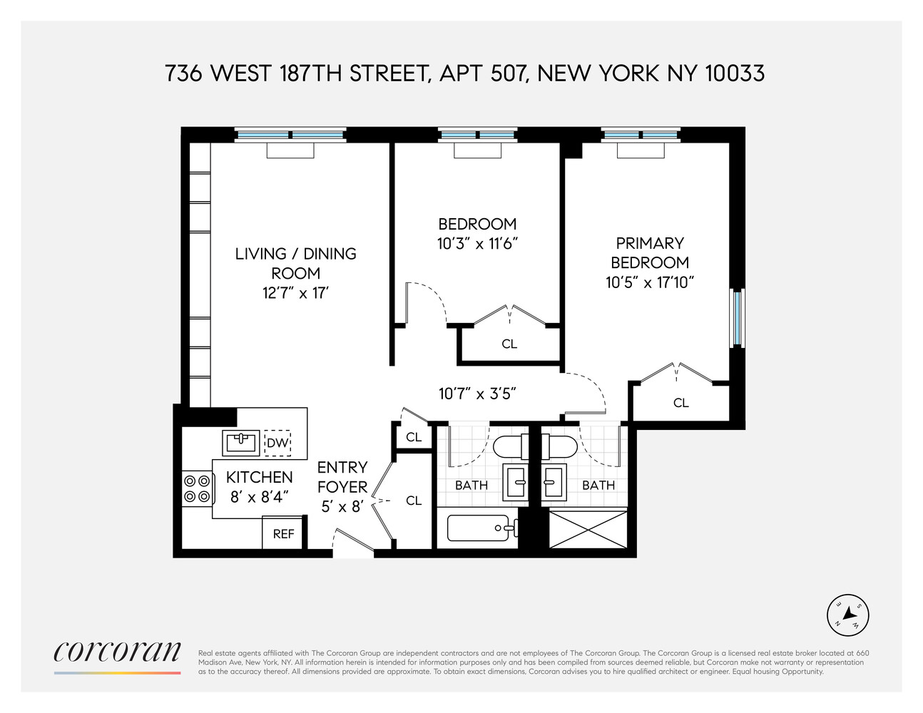 736 West 187th Street Hudson Heights New York NY 10033