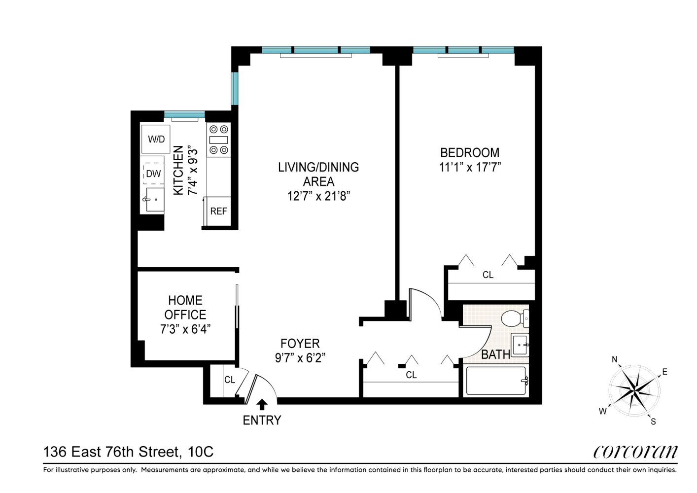 136 East 76th Street 10C Upper East Side New York NY 10021