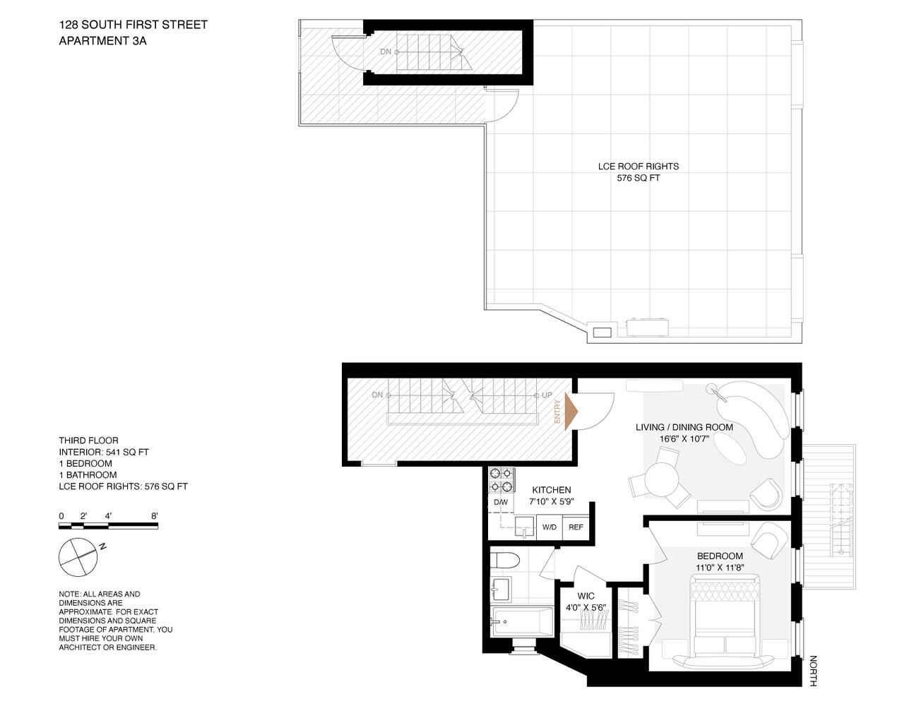 128 South 1st Street 3A Williamsburg Brooklyn NY 11249