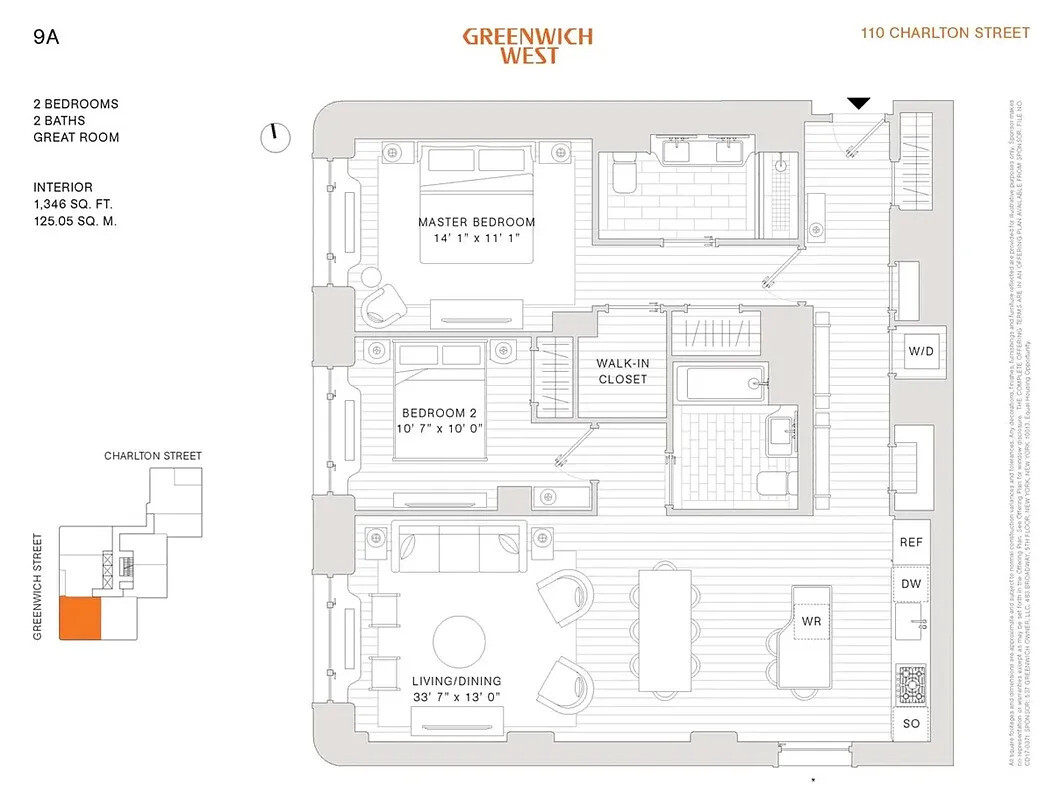 110 Charlton Street 9A Soho New York NY 10014