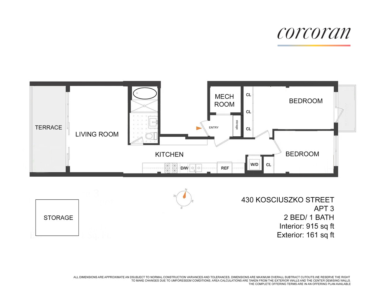 430 Kosciuszko Street 3A Stuyvesant Heights Brooklyn NY 11221