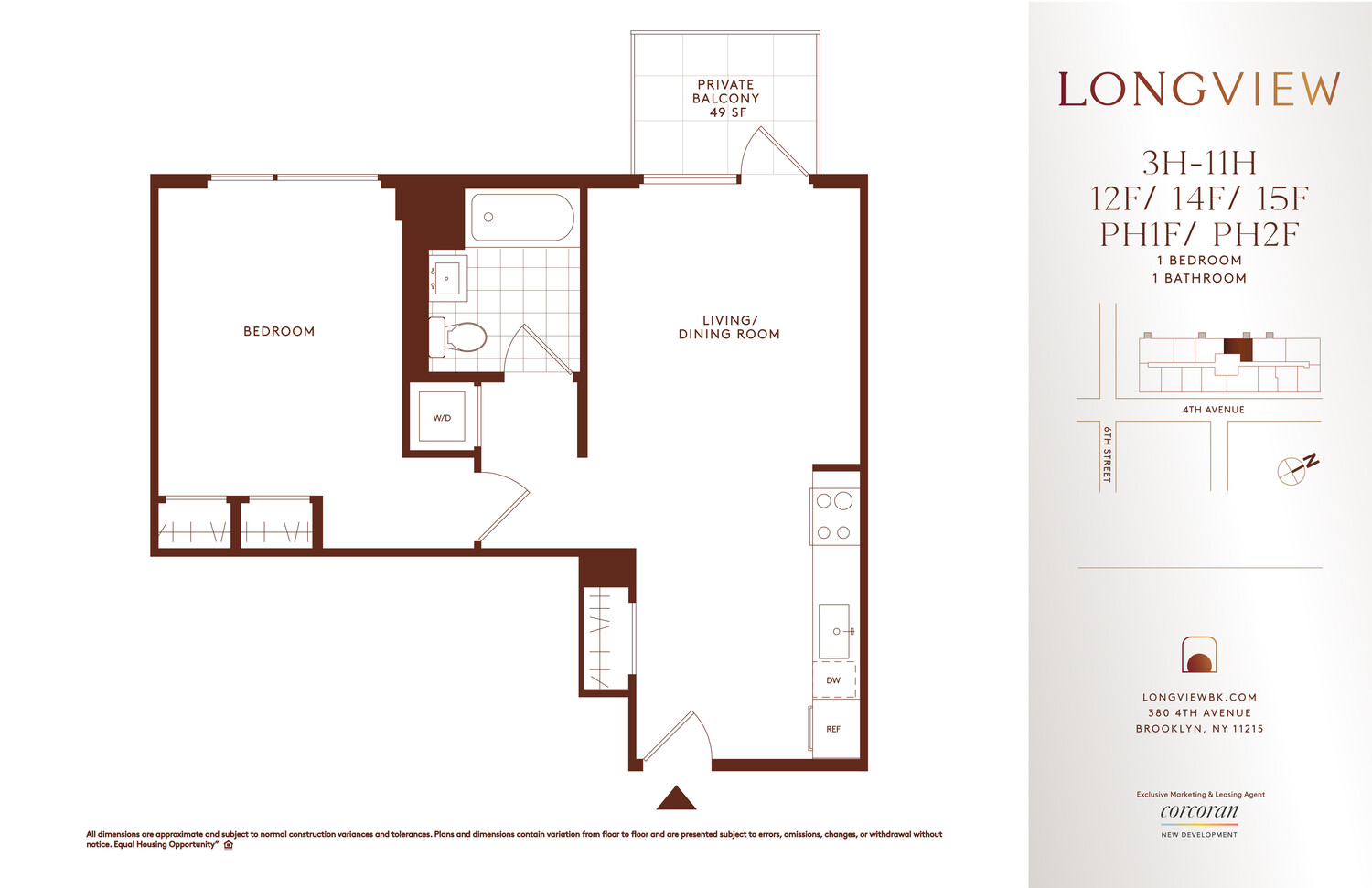 380 4th Avenue 15F Gowanus Brooklyn NY 11215