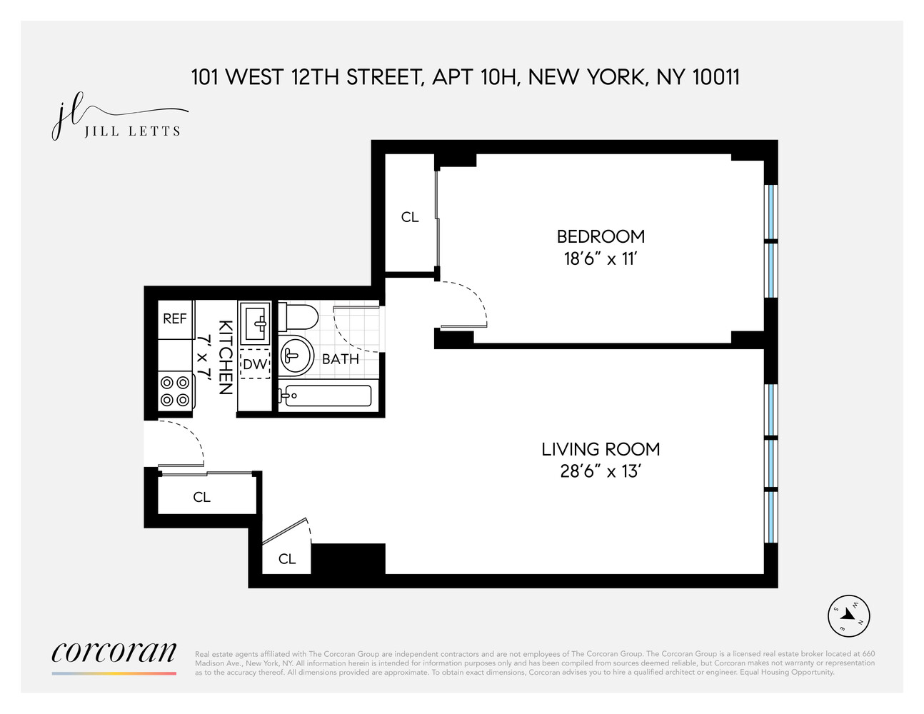 101 West 12th Street 10H Greenwich Village New York NY 10011