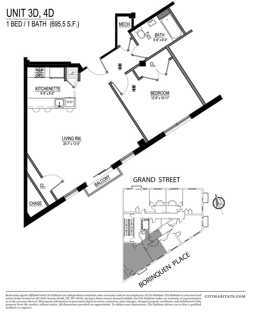 460 Grand Street 3D Williamsburg Brooklyn NY 11211