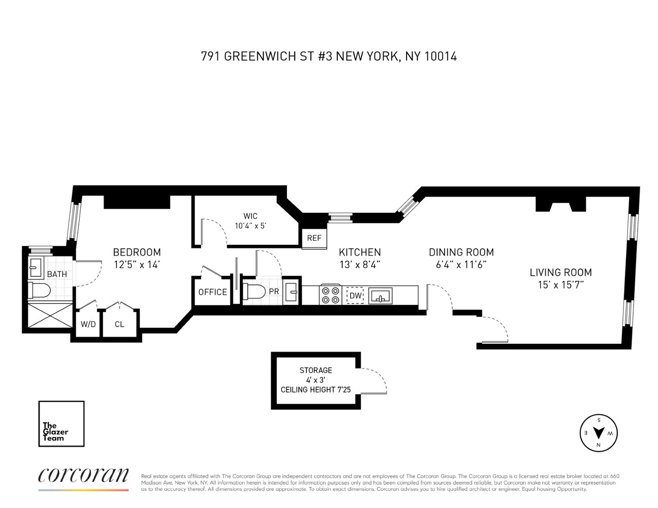 791 Greenwich Street 3 W. Greenwich Village New York NY 10014