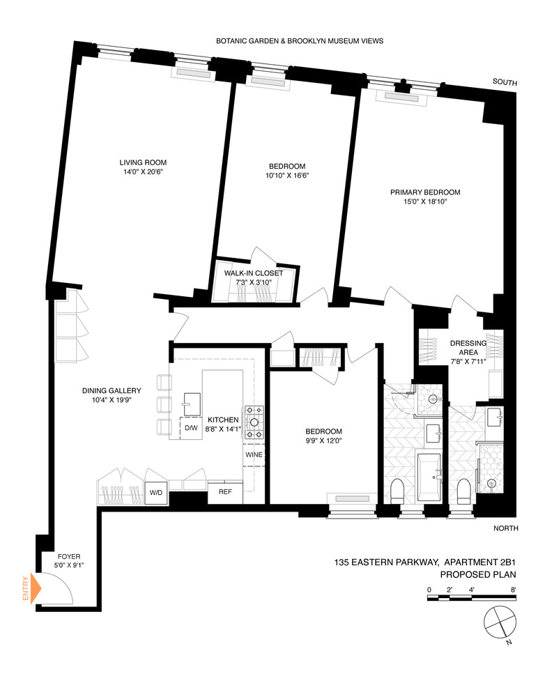 135 Eastern Parkway 2B1 Prospect Heights Brooklyn NY 11238