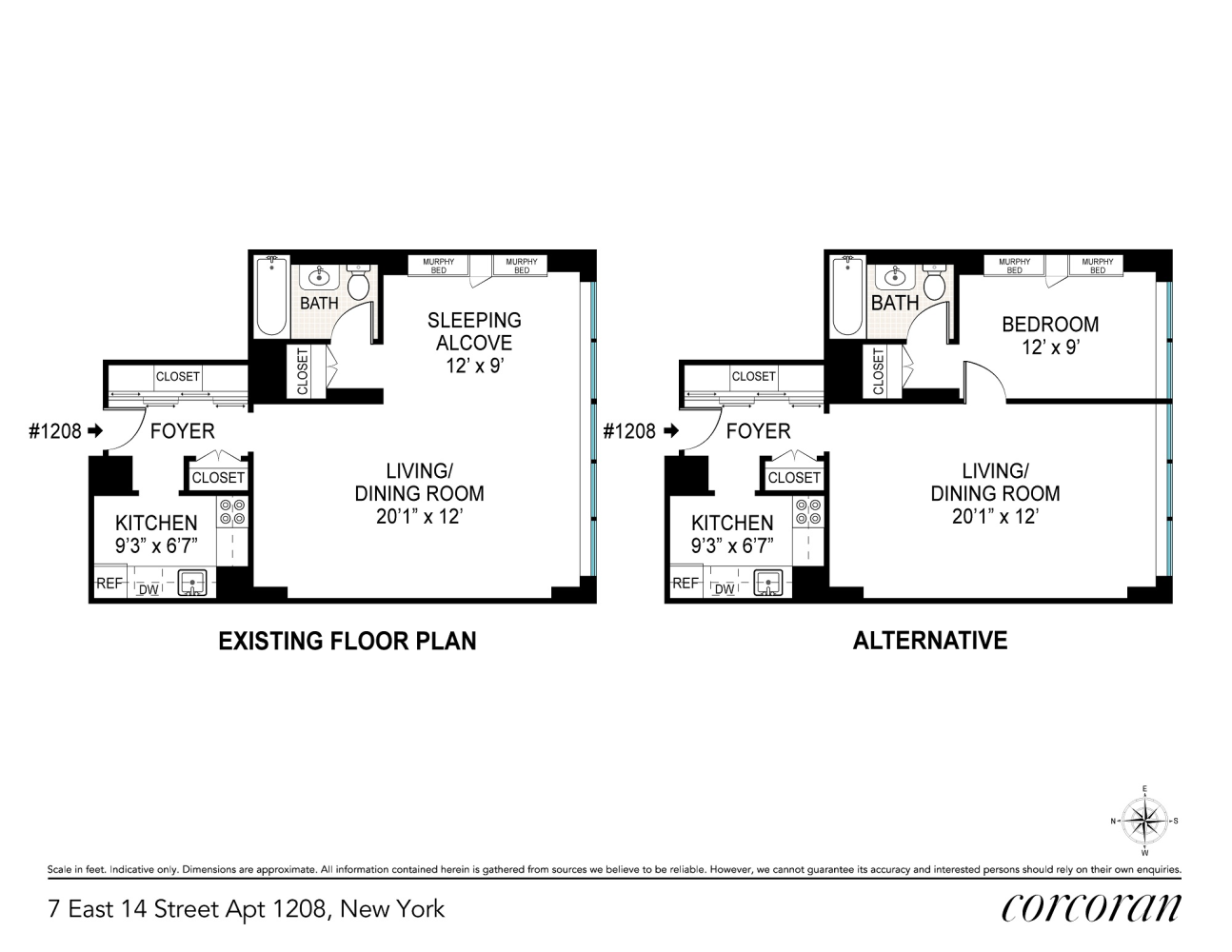7 East 14th Street 1208 Flatiron District New York NY 10003