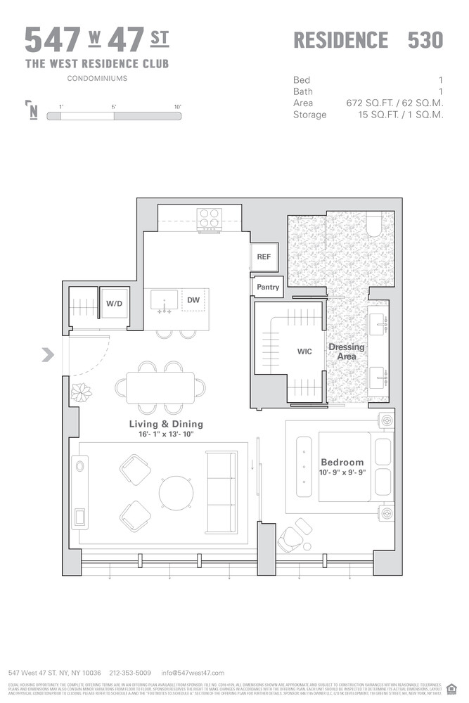 547 West 47th Street 530 Clinton New York NY 10036