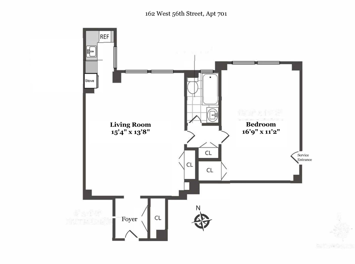 162 West 56th Street Midtown West New York NY 10019