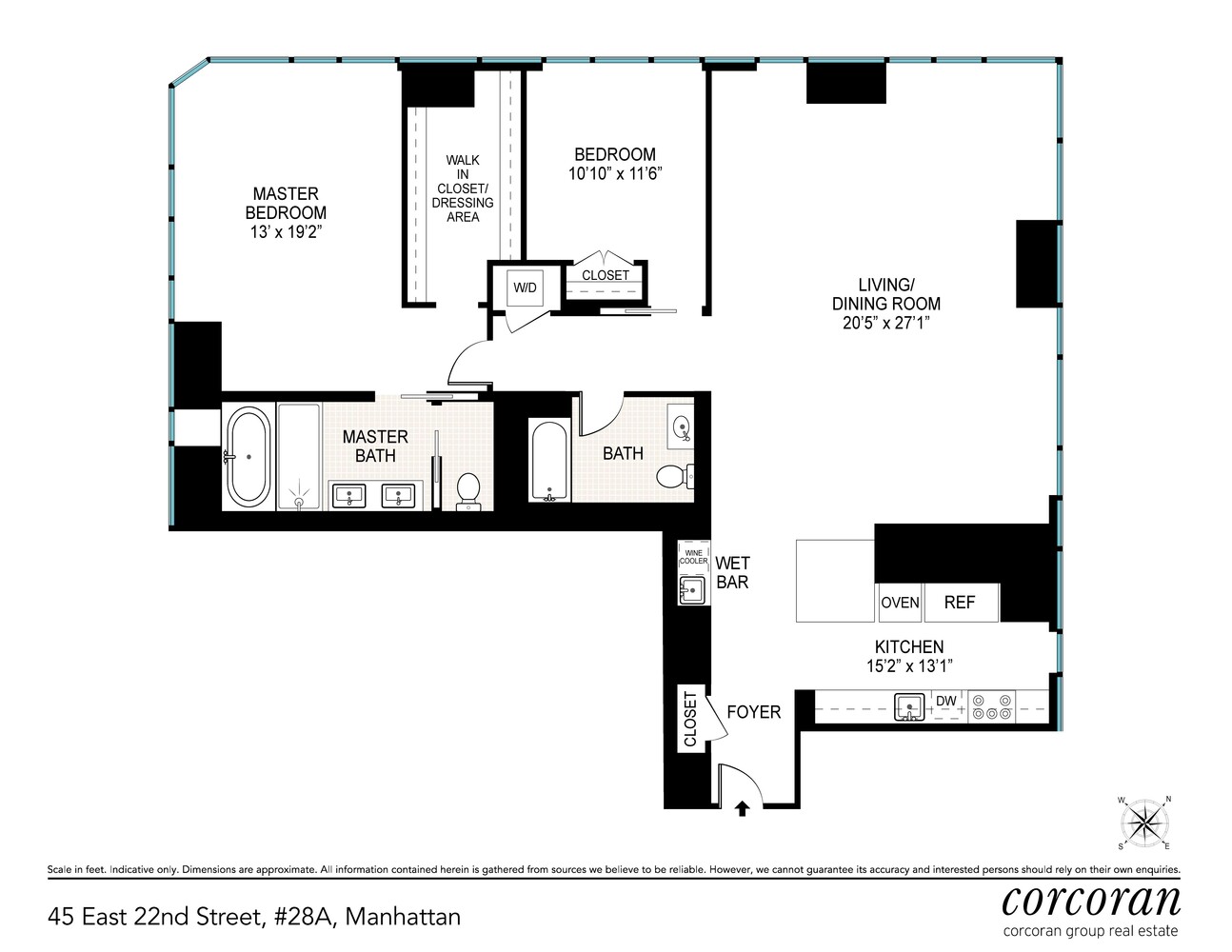 45 East 22nd Street 28A Flatiron District New York NY 10010