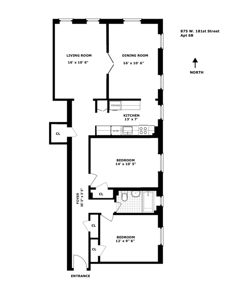 875 West 181st Street Hudson Heights New York NY 10033