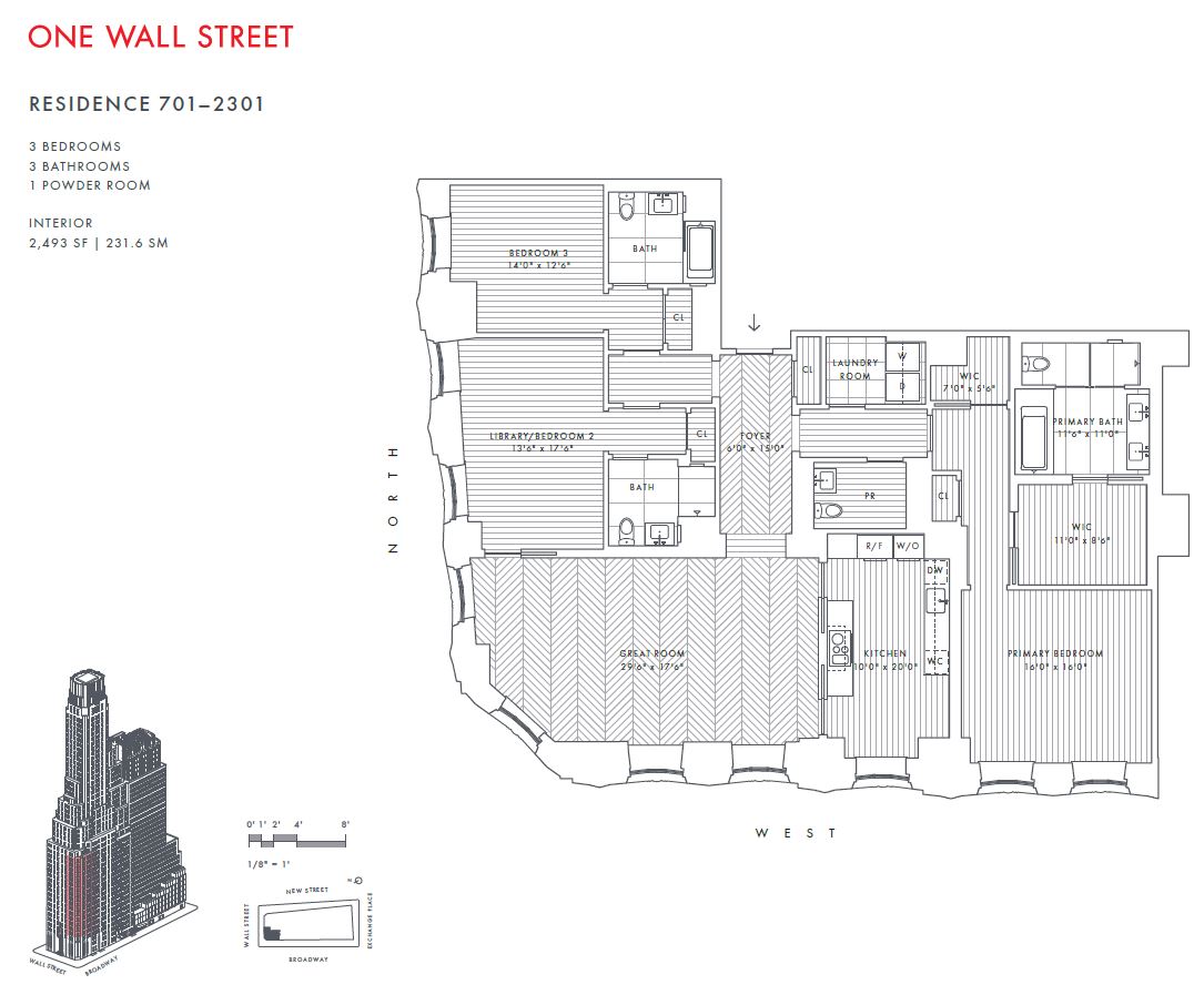 1 Wall Street Financial District New York NY 10005