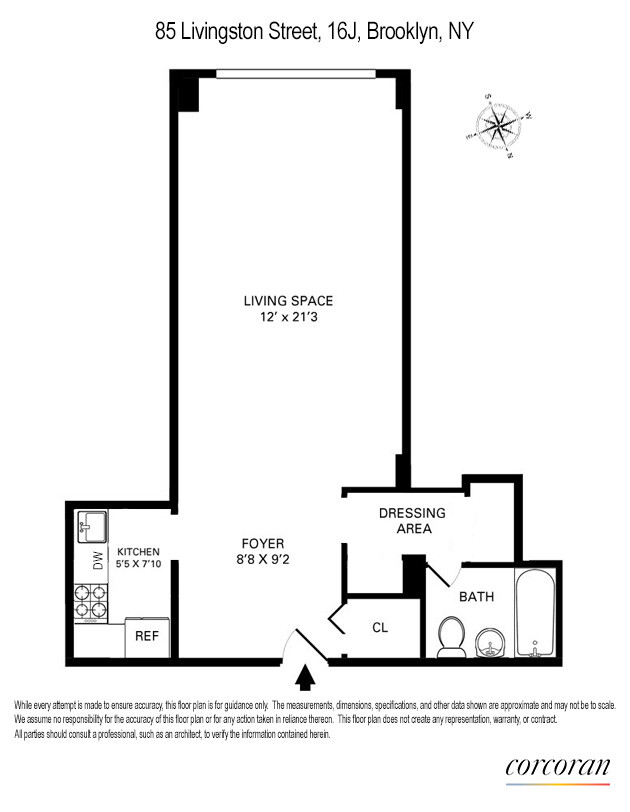 85 Livingston Street 16J Downtown Brooklyn NY 11201