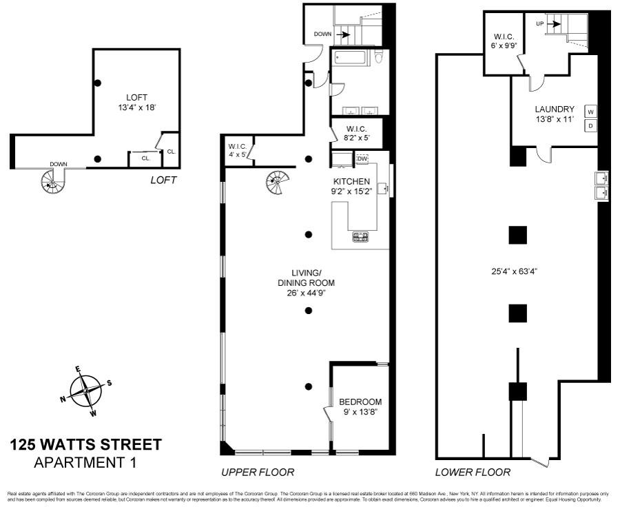 125 Watts Street 1 Tribeca New York NY 10013