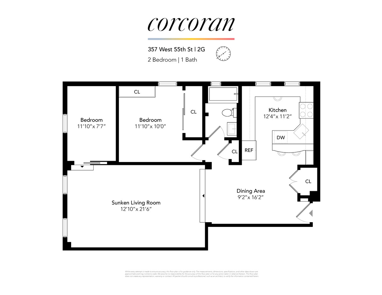 357 West 55th Street Clinton New York NY 10019